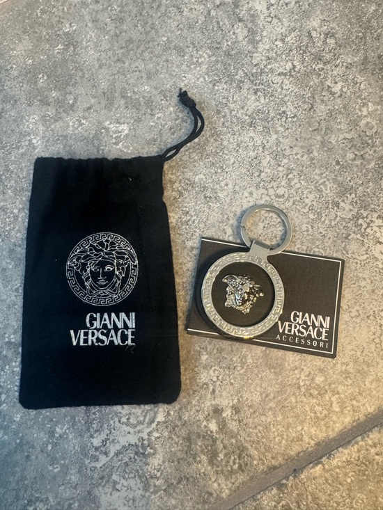 Versace Accessories - Gianni Versace Accessori Medusa keychain/keyring New